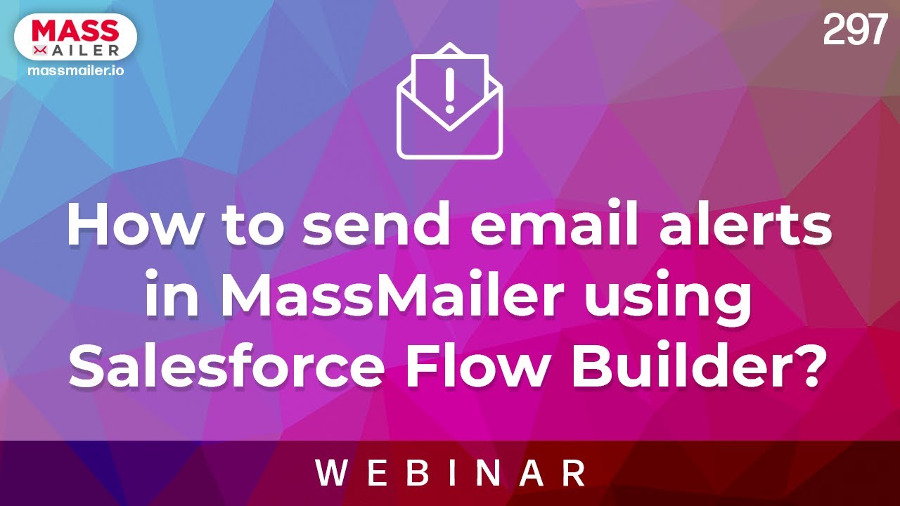 How to send email alerts and notifications in MassMailer using