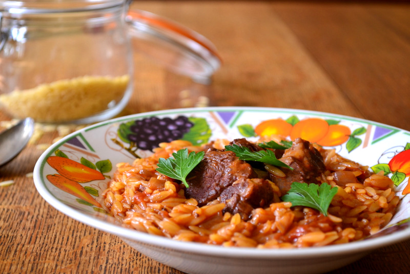 Greek lamb with Orzo Massy Stores SVG