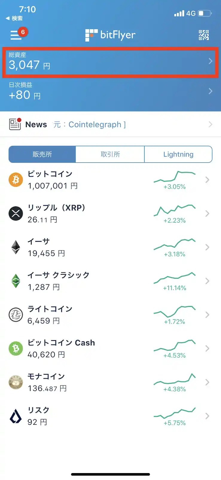 ビットフライヤー(bitFlyer)アプリの使い方。チャートの見方から、ビットフライヤーライトニングの取引方法まで徹底解説！ MAStand