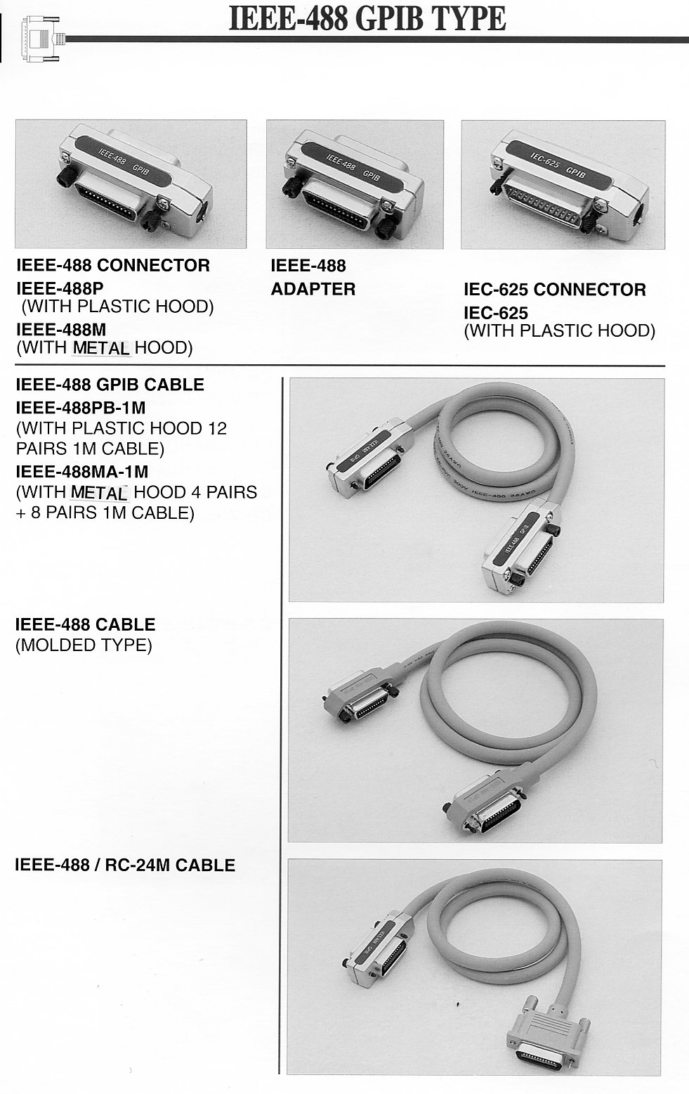 GPIB Cables and Products MasTec