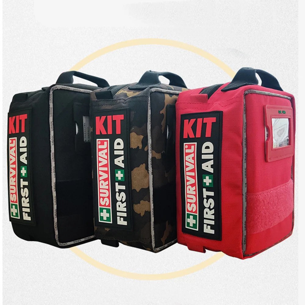 Upgraded Outdoor Emergency Lifesaving Equipment 26 in 1 First Aid Kit