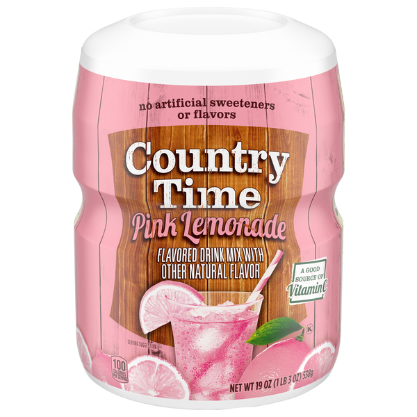 Is it Gluten Free Country Time Pink Lemonade Flavored Drink Mix Makes 8