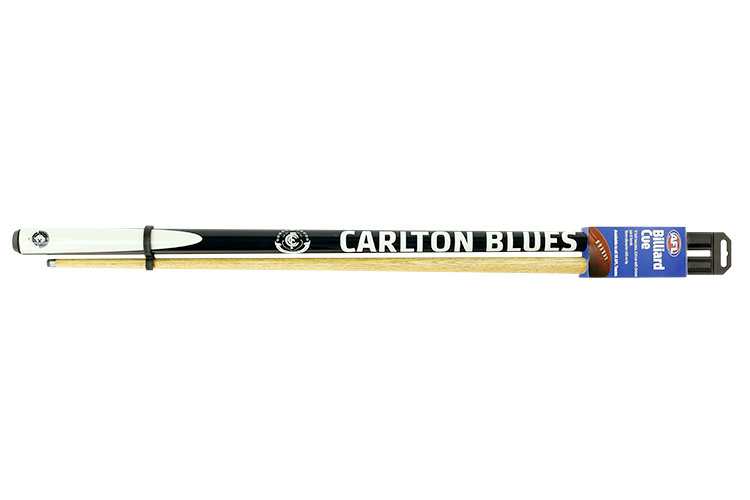 AFL BILLIARD 2 PIECE CUE CARLTON BLUES Master Billiards