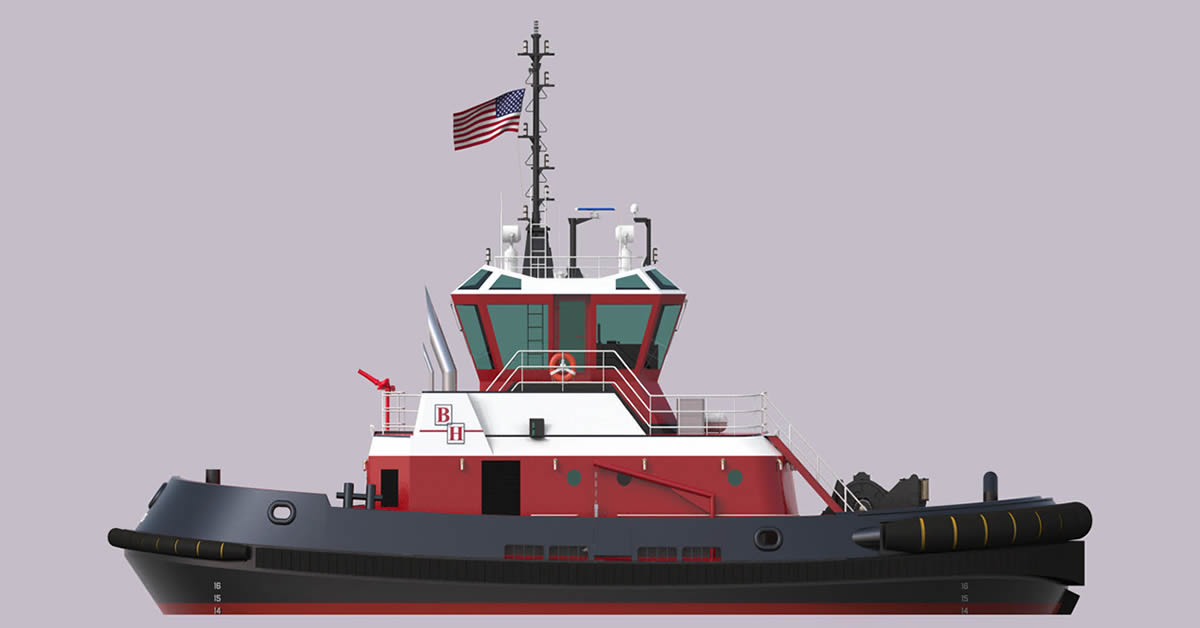 Master Boat Builders to Construct Two New Tugboats for Bay Houston