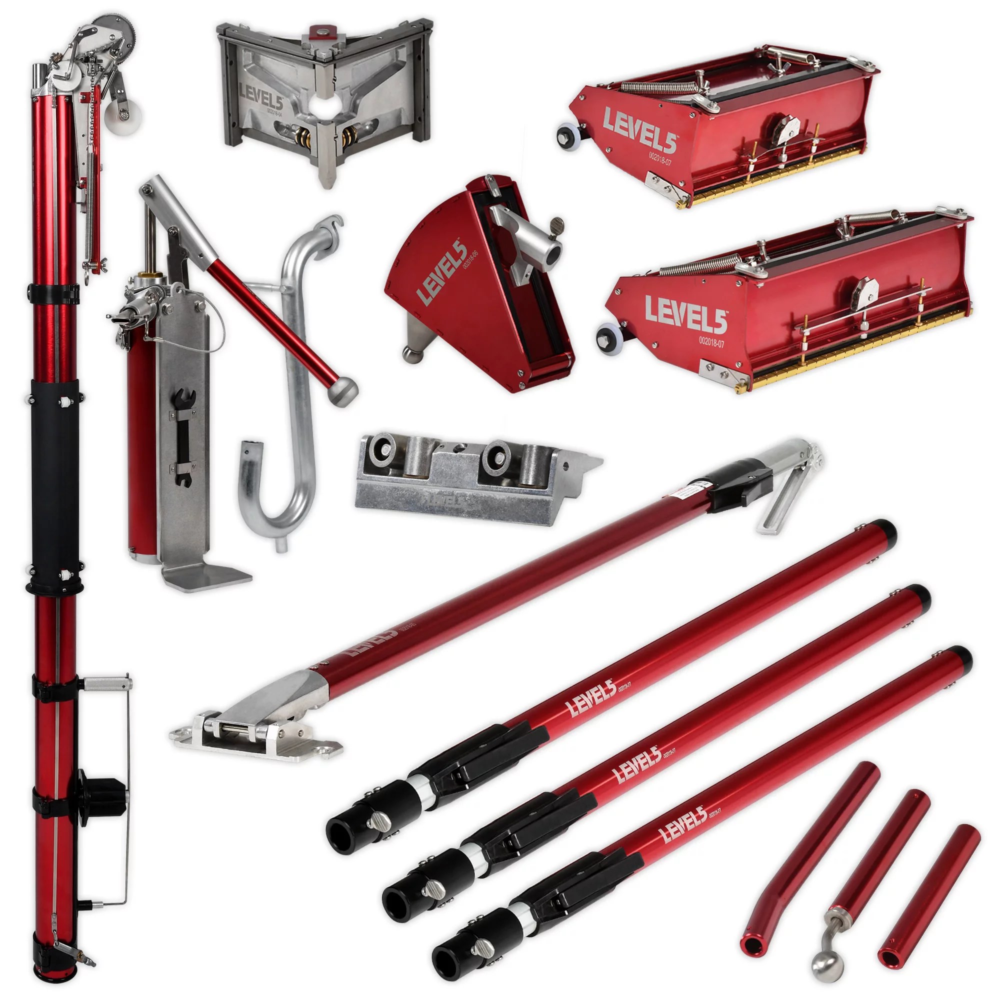 Level 5 Drywall Taping Tool Set Master Building Materials