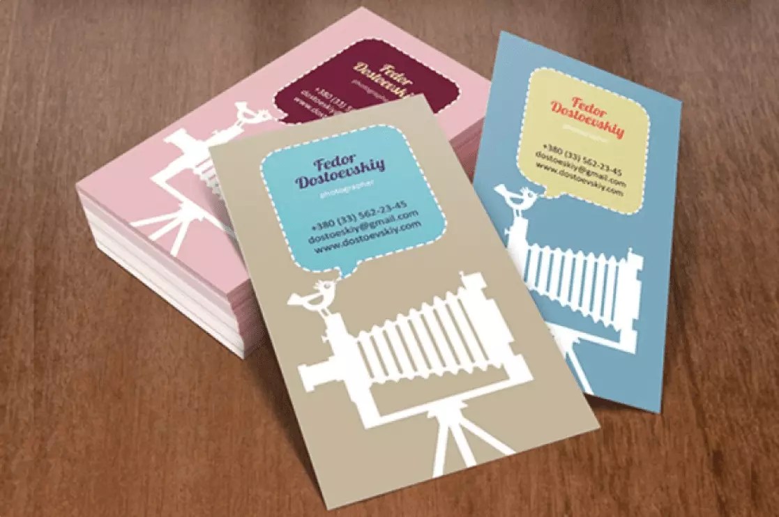 TypeFaith Fonts 40+ Best Photographу Business Cards 2020