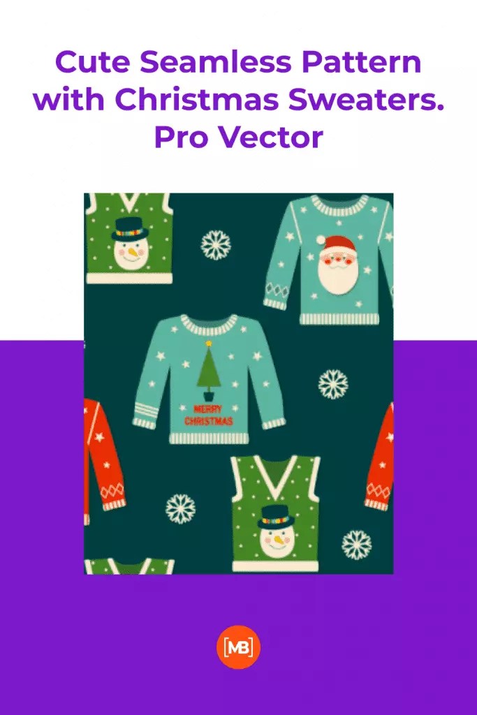 10+ Best Christmas Sweater Patterns for 2021 Free and Premium