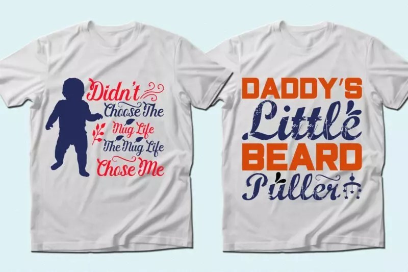 Trendy 20 Baby Quotes Tshirt Designs Bundle Master Bundles