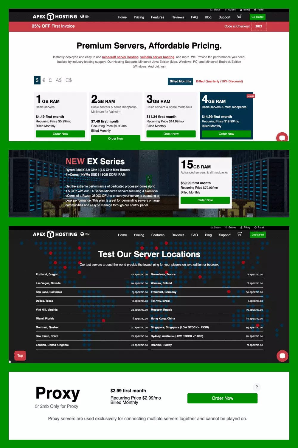 TOP10 MINECRAFT SERVER HOSTING BEST SERVERS