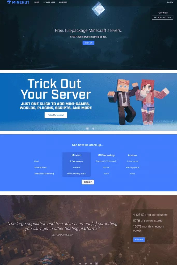 The Best Minecraft Server Hosting (Free & Paid) DevMIPA