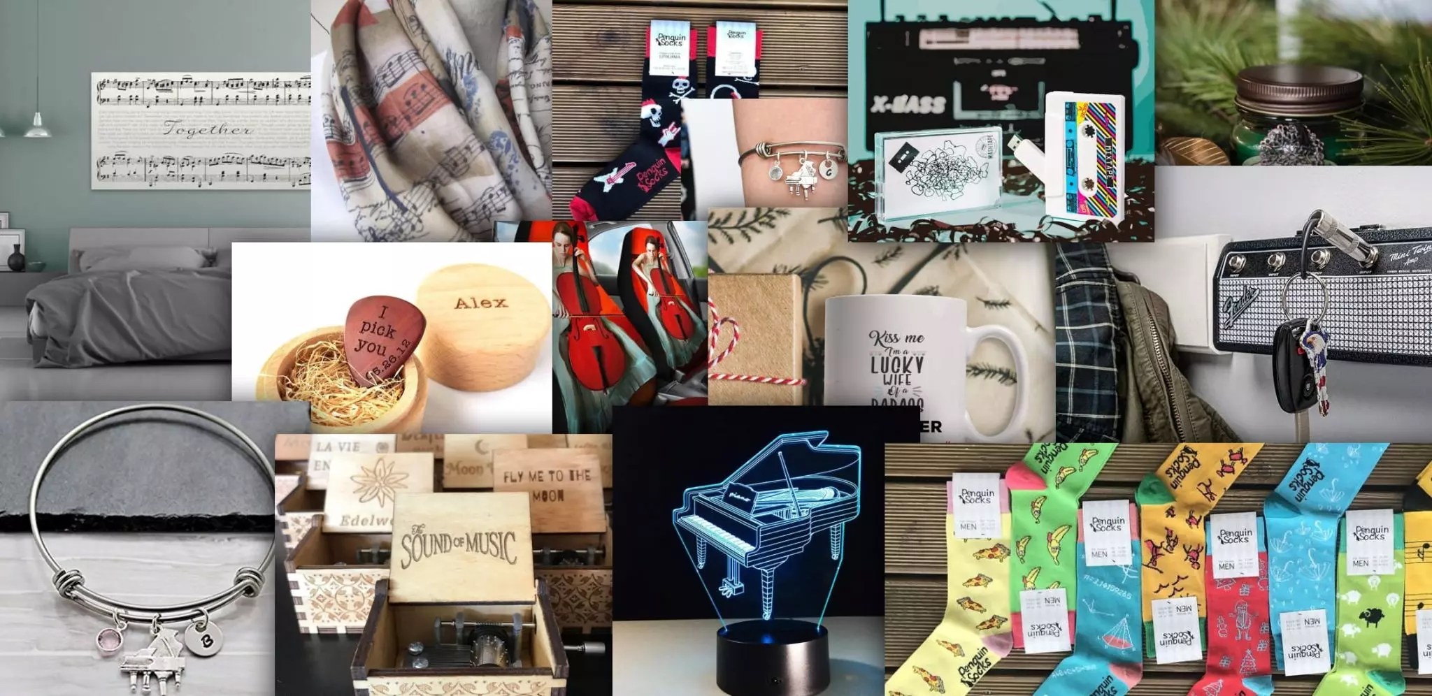 Gift Ideas for Musicians Birthday, Christmas, Valentine's Day