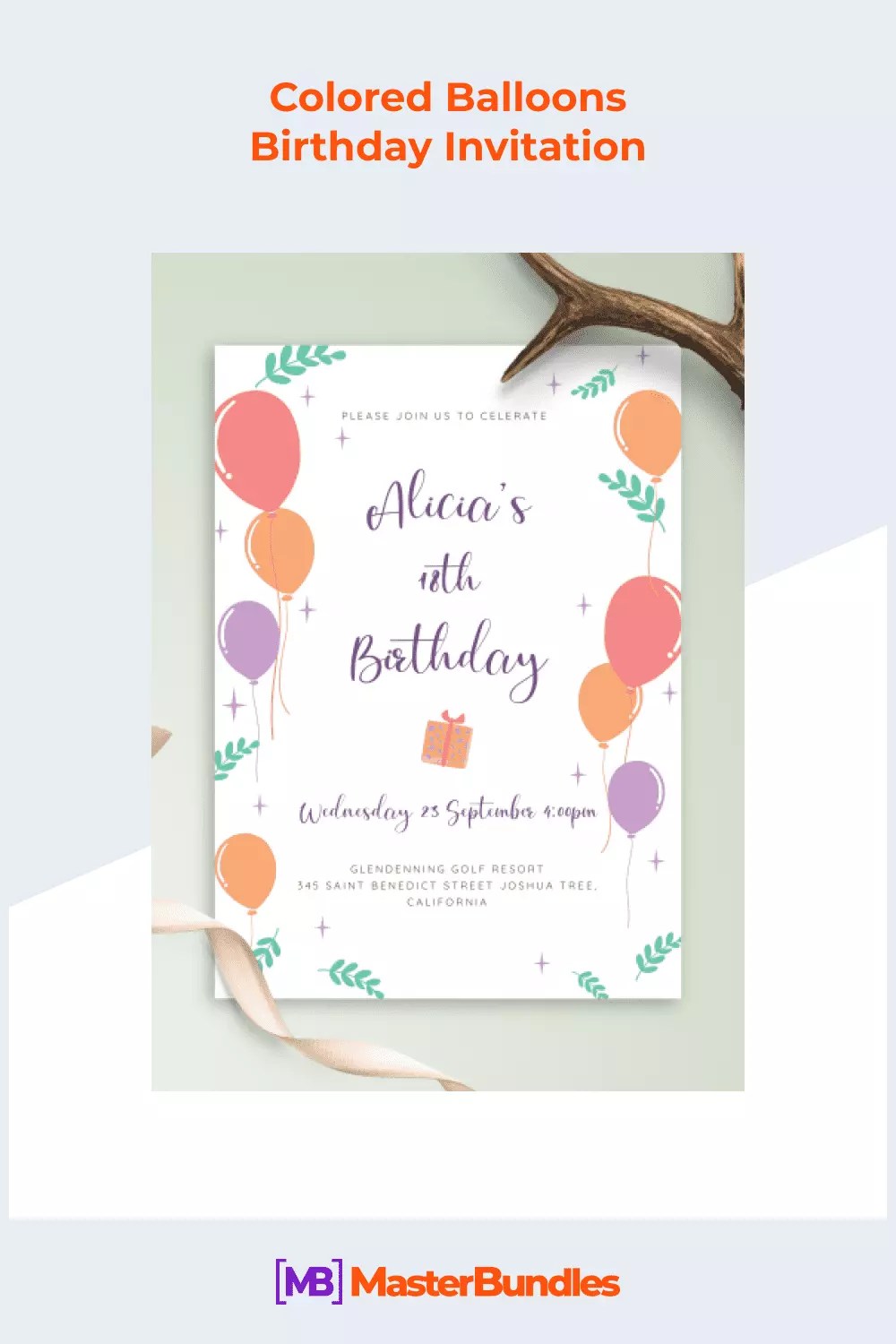 18th Birthday Invitation Templates Printable Free