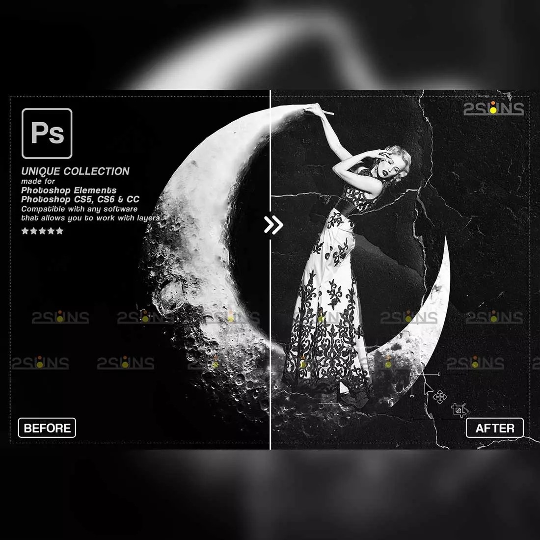 Horror effects, Film Grain Textures, Scratch Photo Overlays MasterBundles