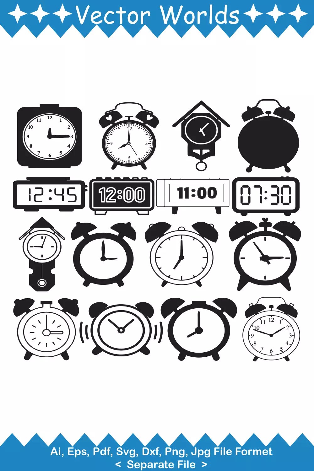 Alarm clock svg, Alarm svg, Clock svg, sport, sports, SVG, ai, pdf, eps