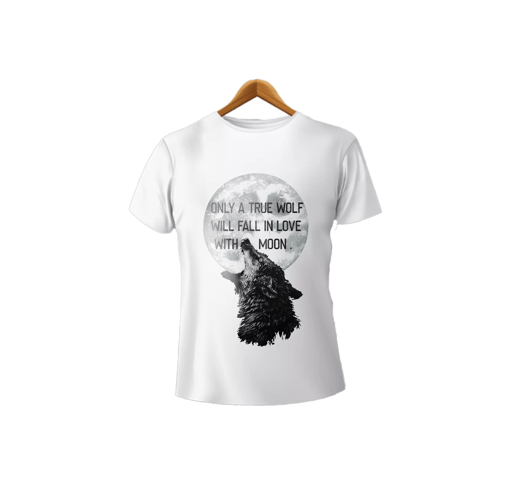 5 beautiful wolf t shirt design bundle in PNG & PSD format collection