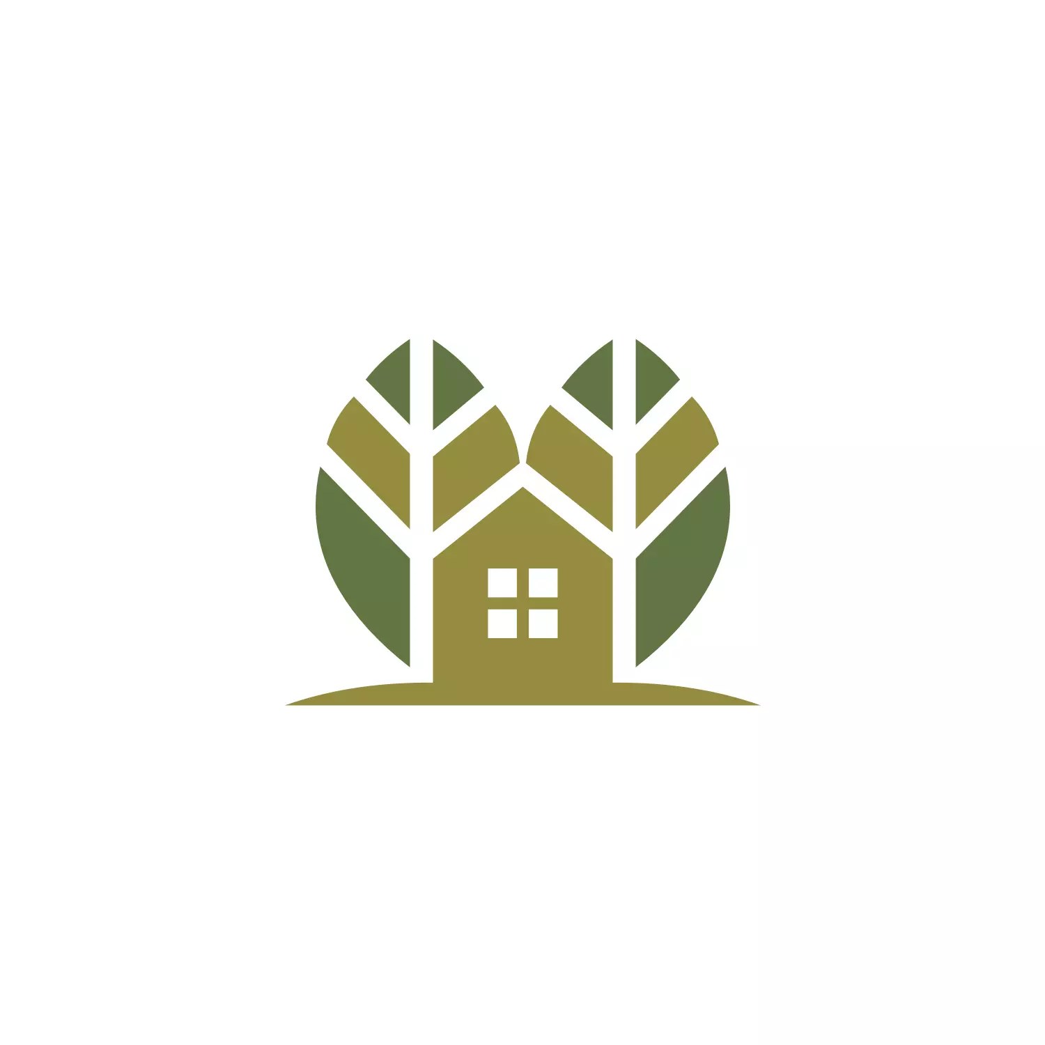 Eco Friendly Homes logo or symbol for property, real estate company