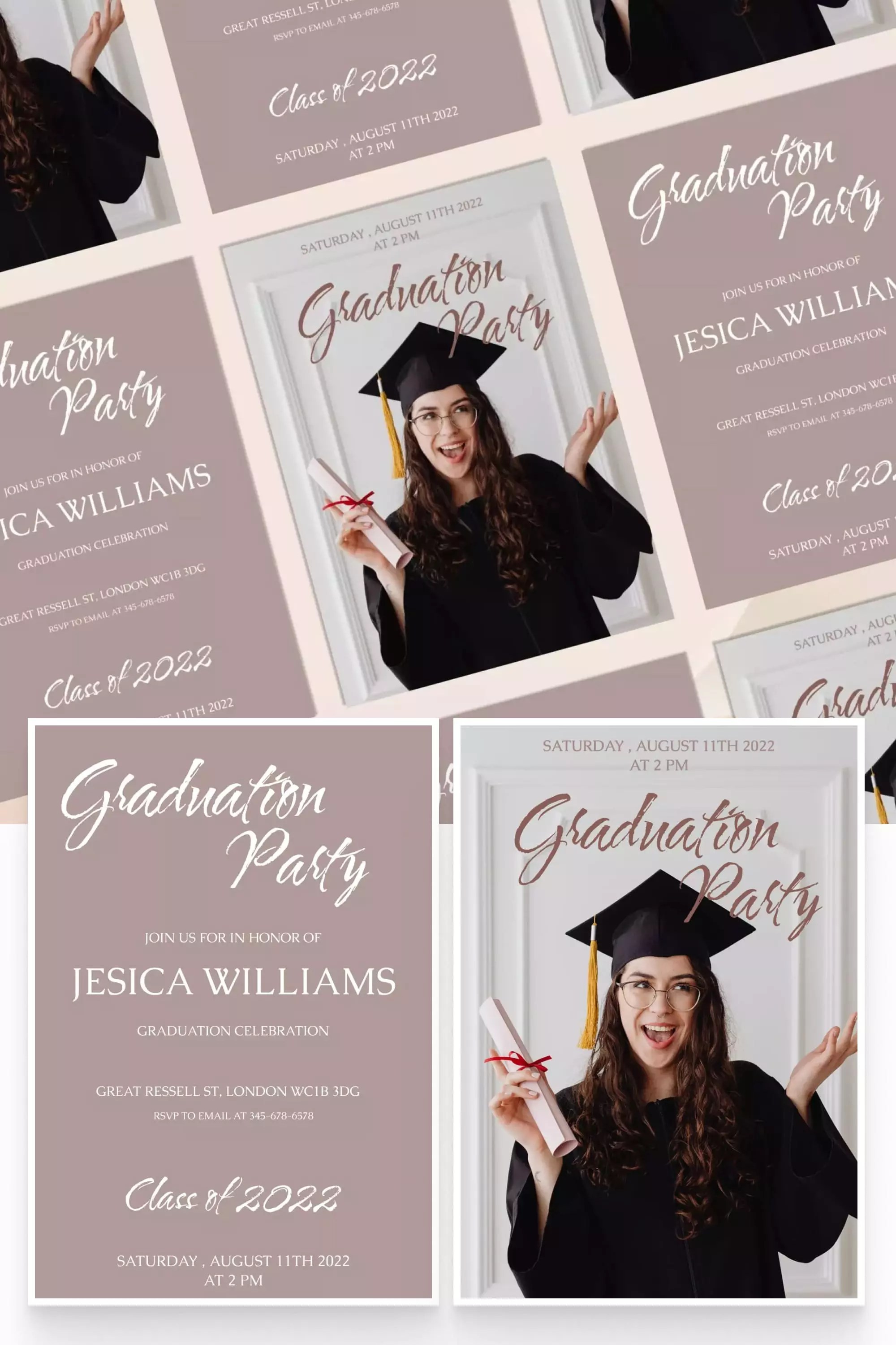 Free Downloadable Graduation Invitation Templates