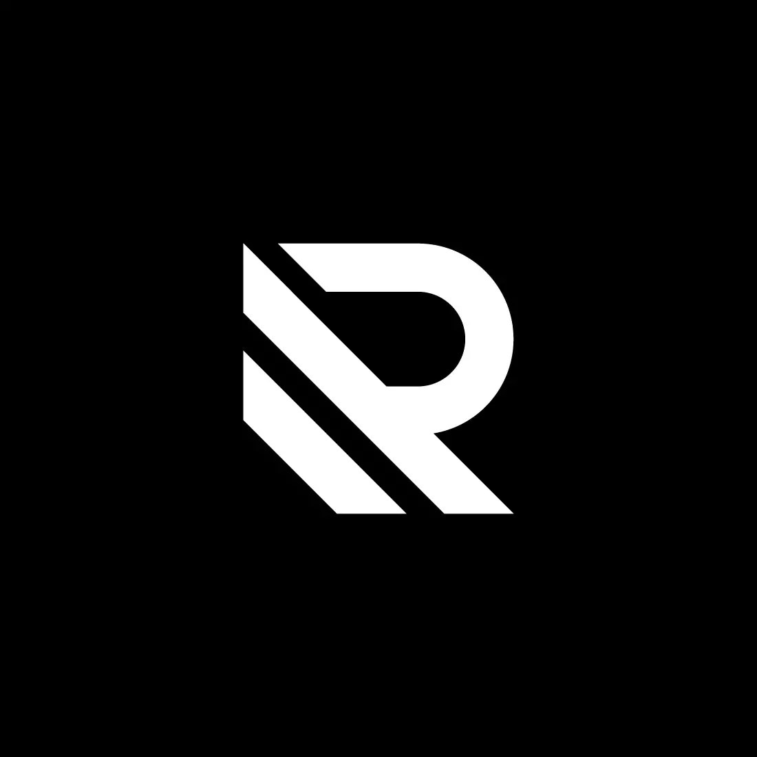 Logo R design MasterBundles