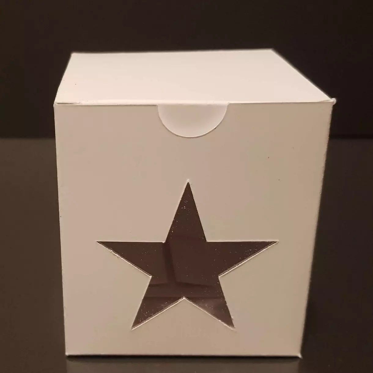 Christmas Candle Box Template, Favor Box, Window Box Template