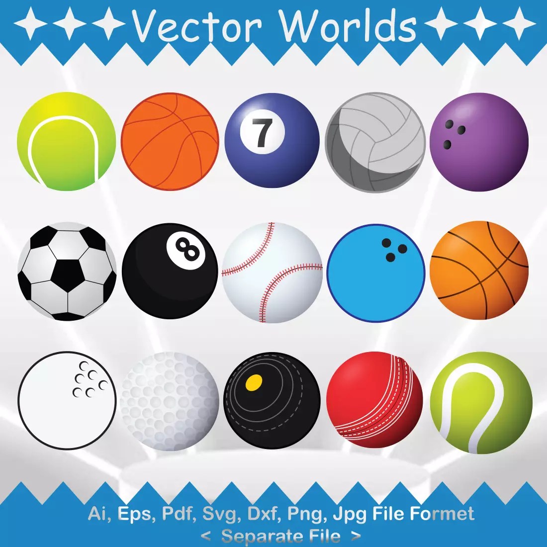 Balls SVG, Sport, Sports, MasterBundles