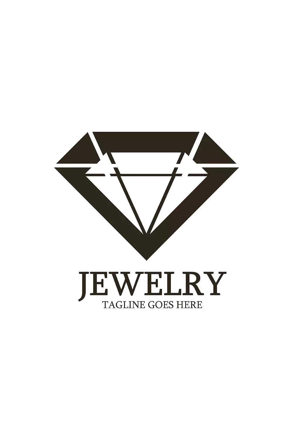 Diamond Jewelry Design Logo MasterBundles