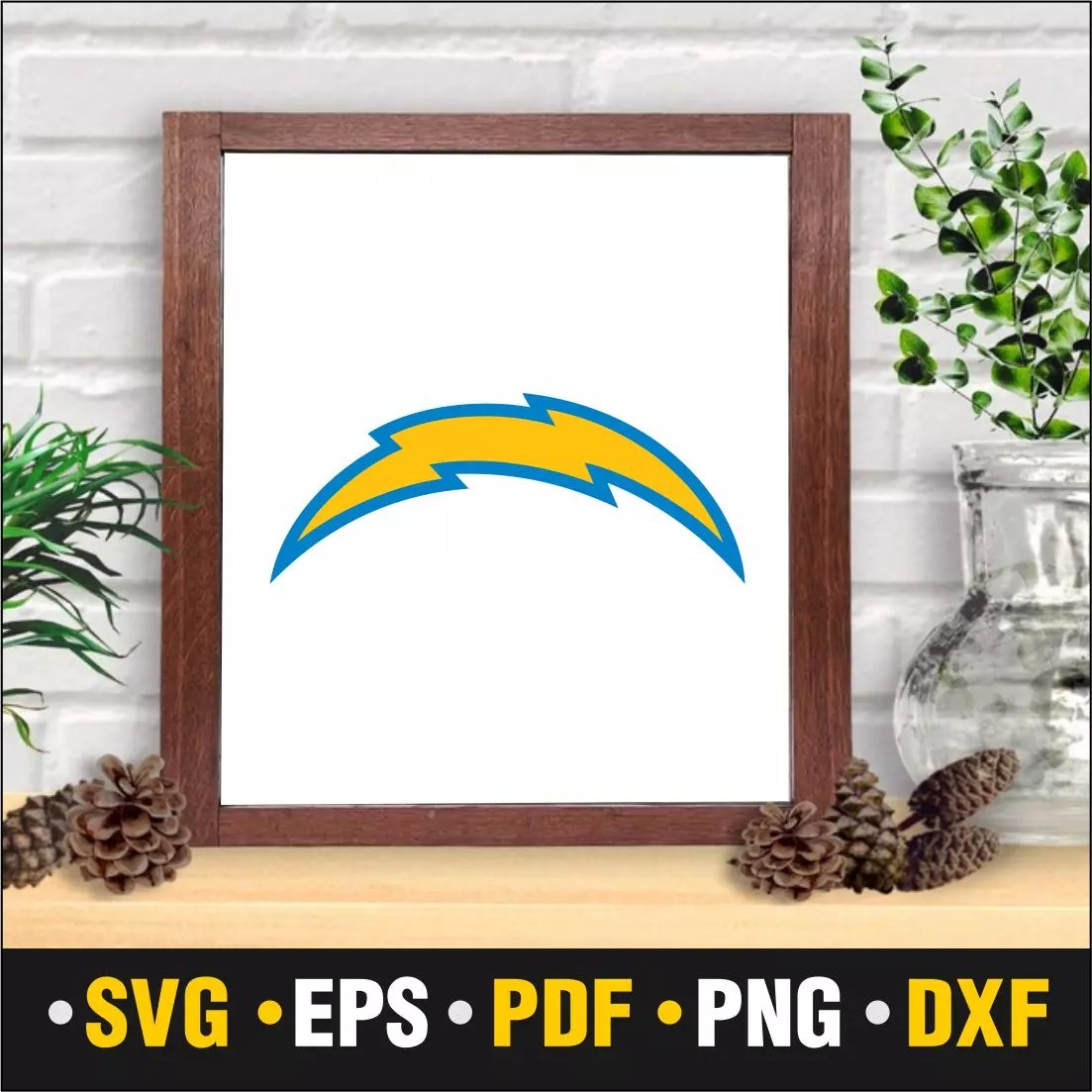 Los Angeles Chargers SVG, PDF, PNG, DXF, EPS MasterBundles