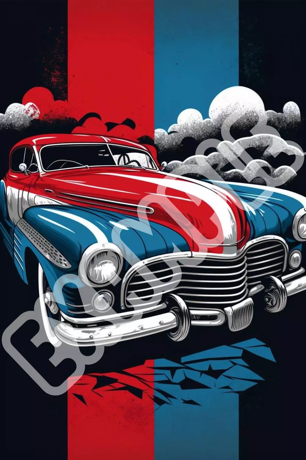 10 Vintage Cars Posters for Room/Office MasterBundles