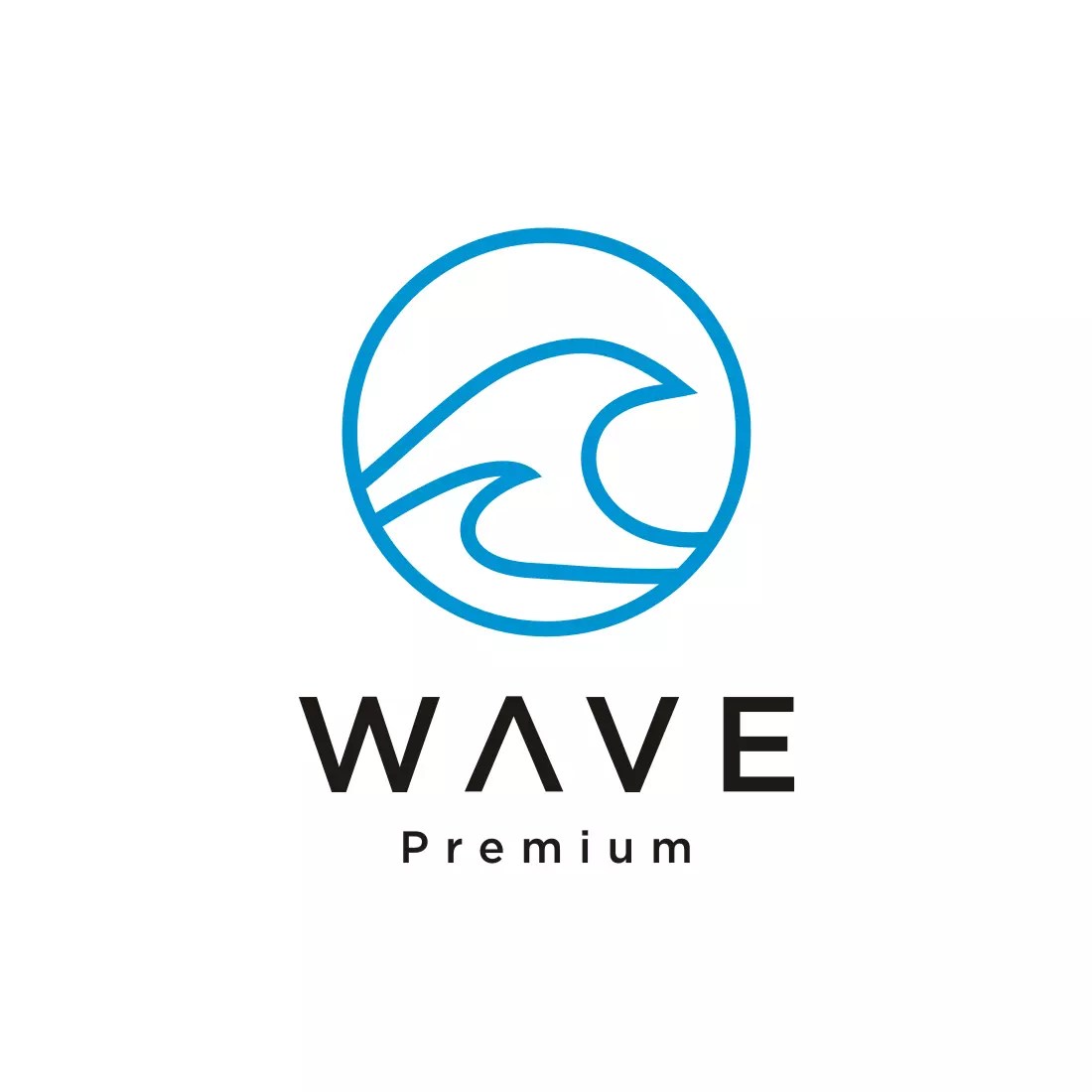 Wave Logo Vector Design MasterBundles