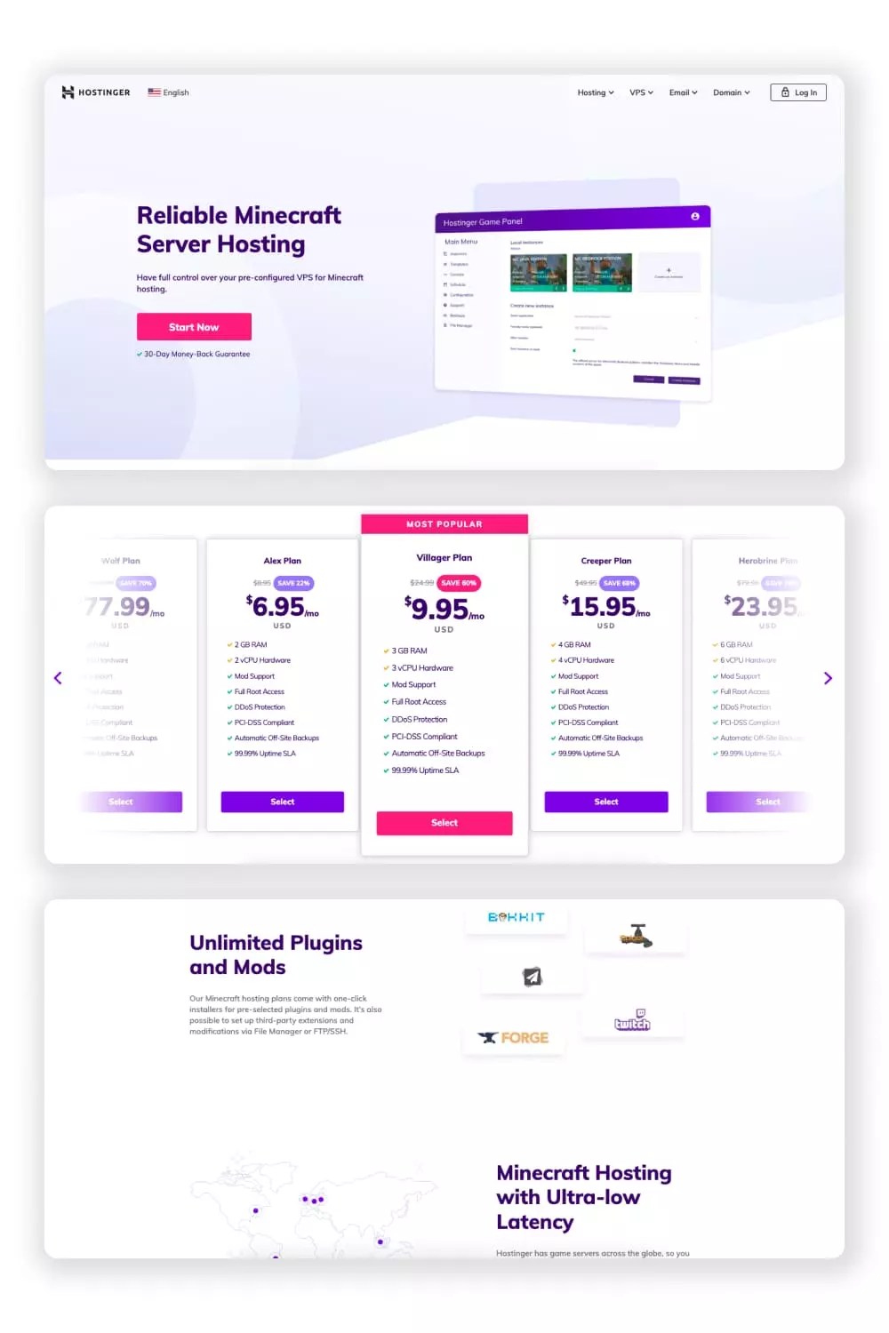 12+ Best Minecraft Server Hosting Providers 2023 - MasterBundles