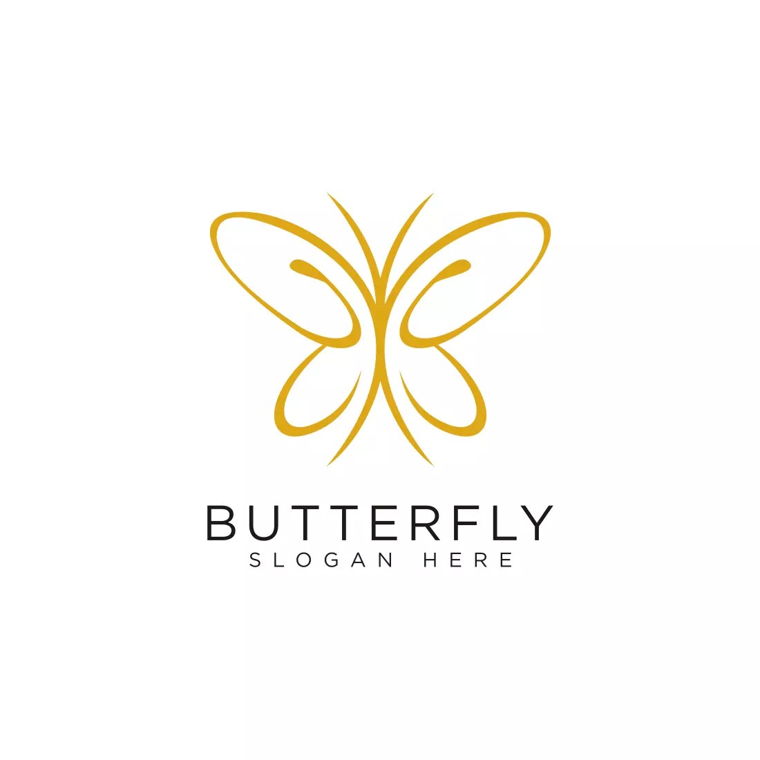 butterfly logo design vector MasterBundles