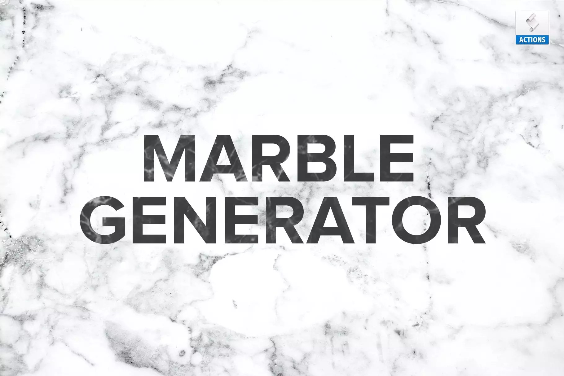 Marble Generator Action MasterBundles
