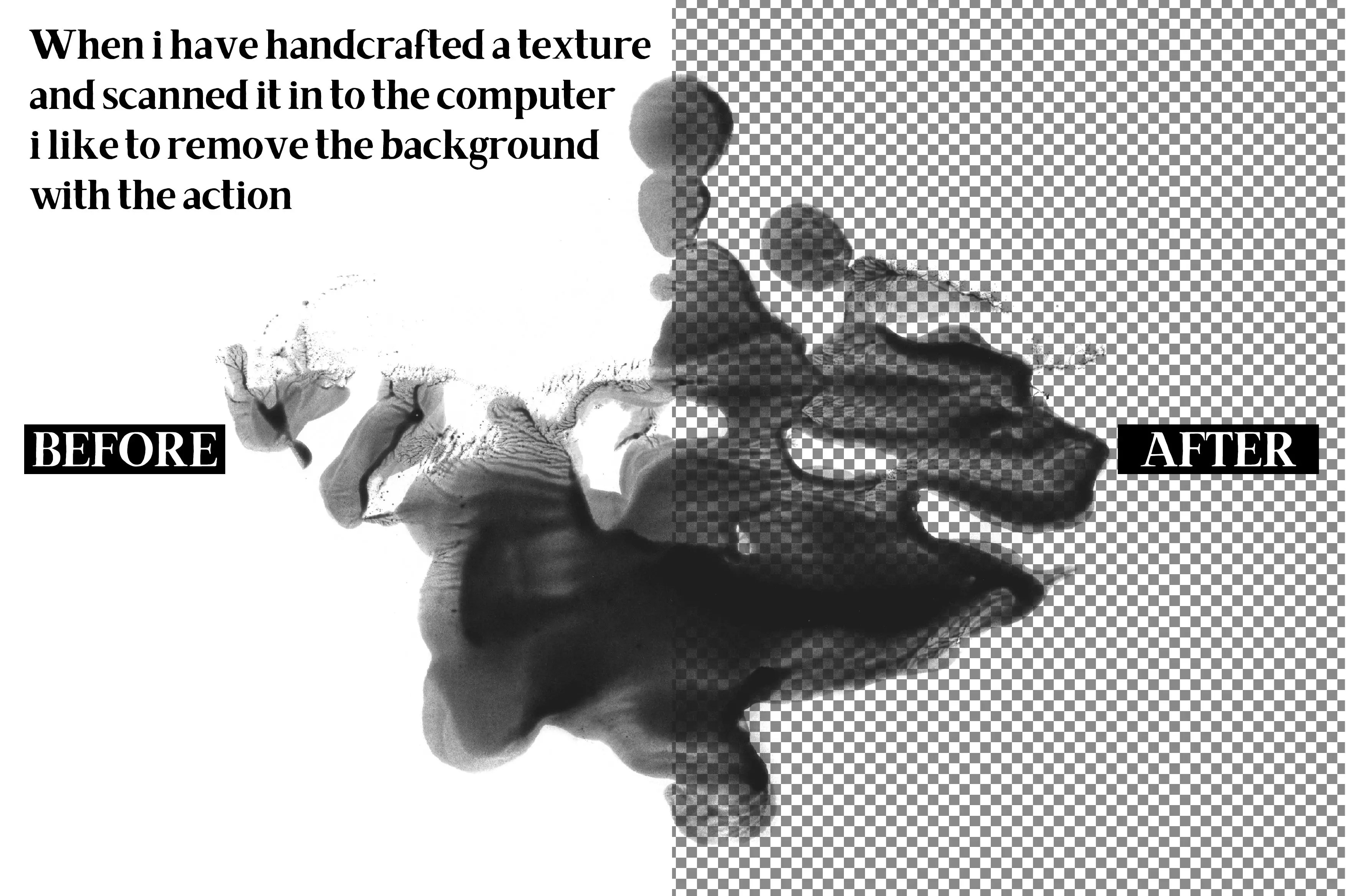 Remove White Background PSD Action MasterBundles