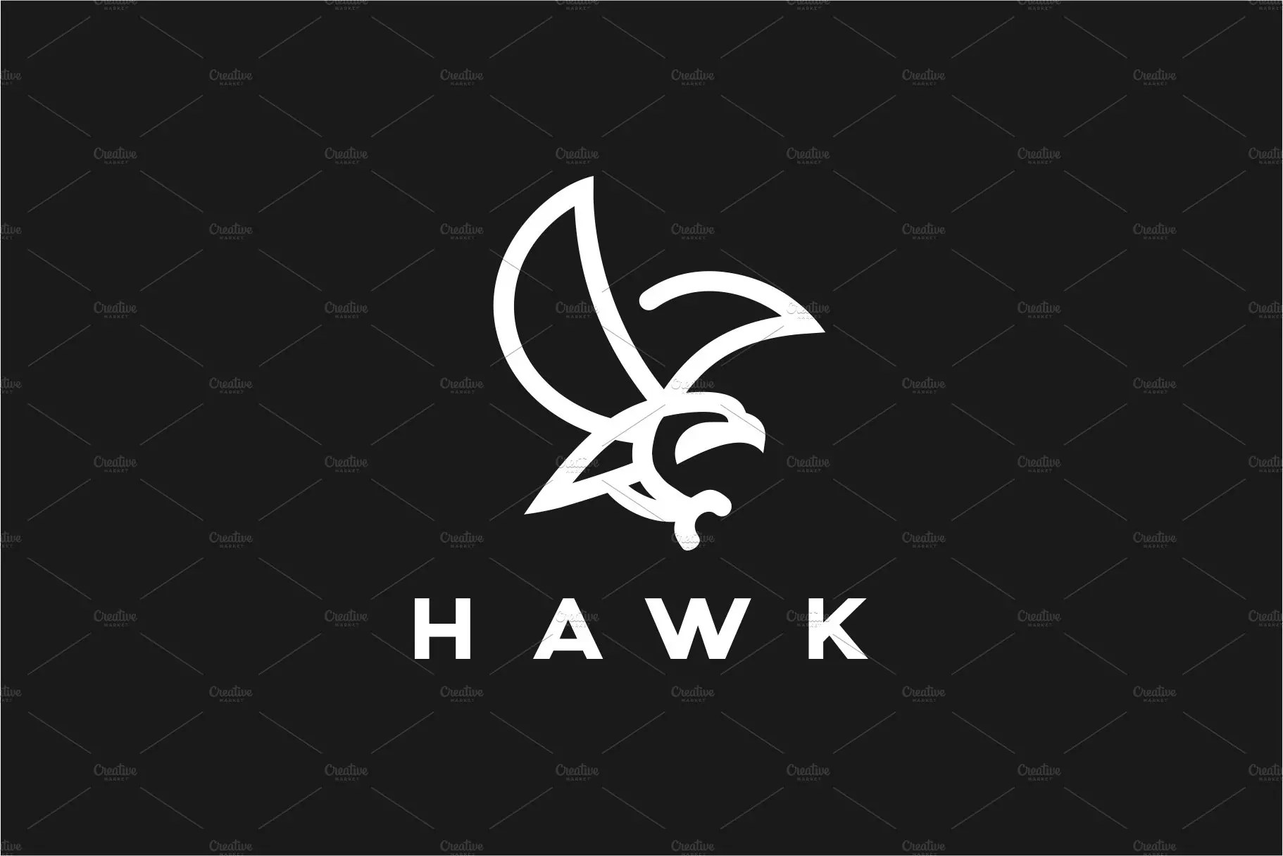 Hawk Logo MasterBundles