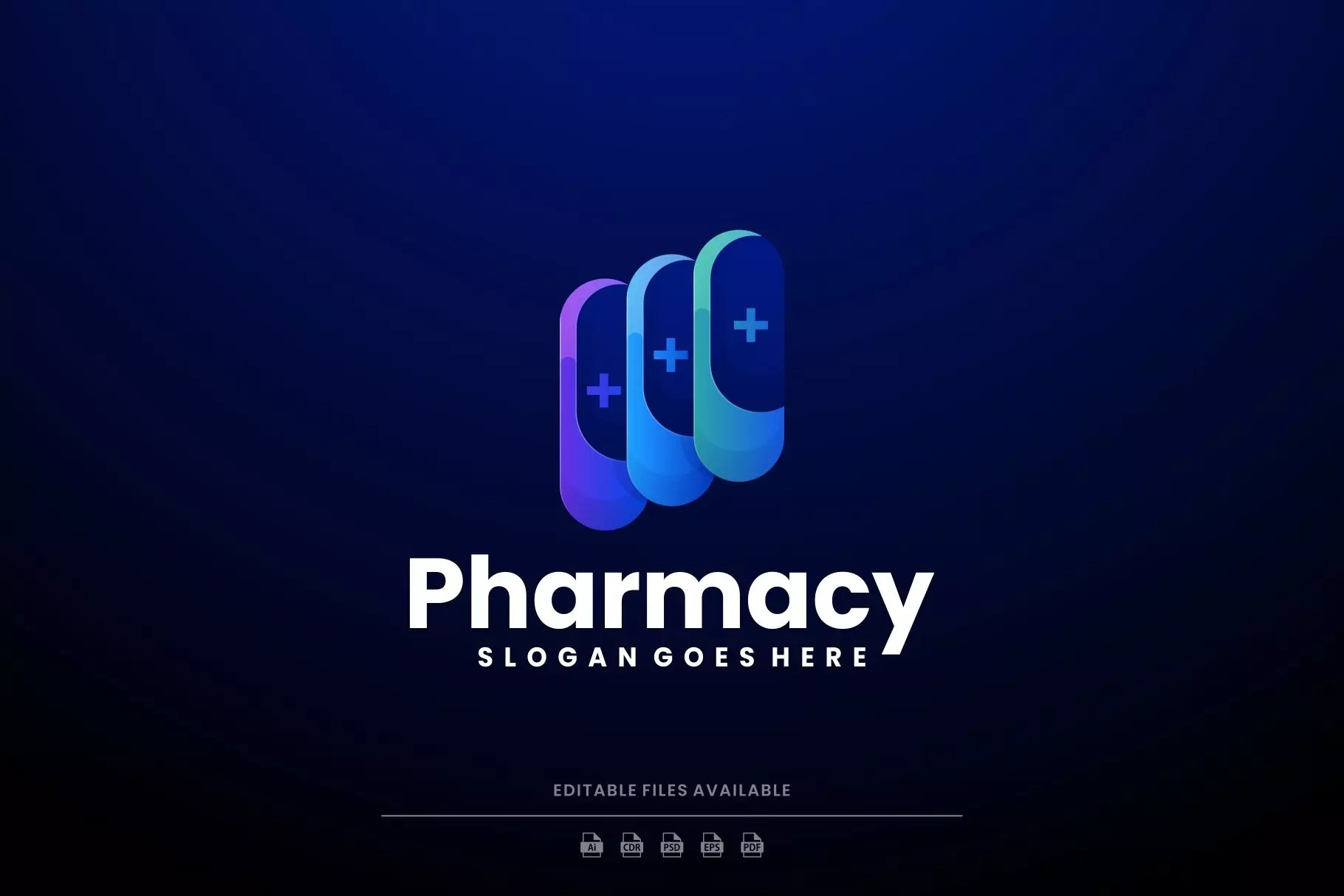 Pharmacy Colorful Logo MasterBundles