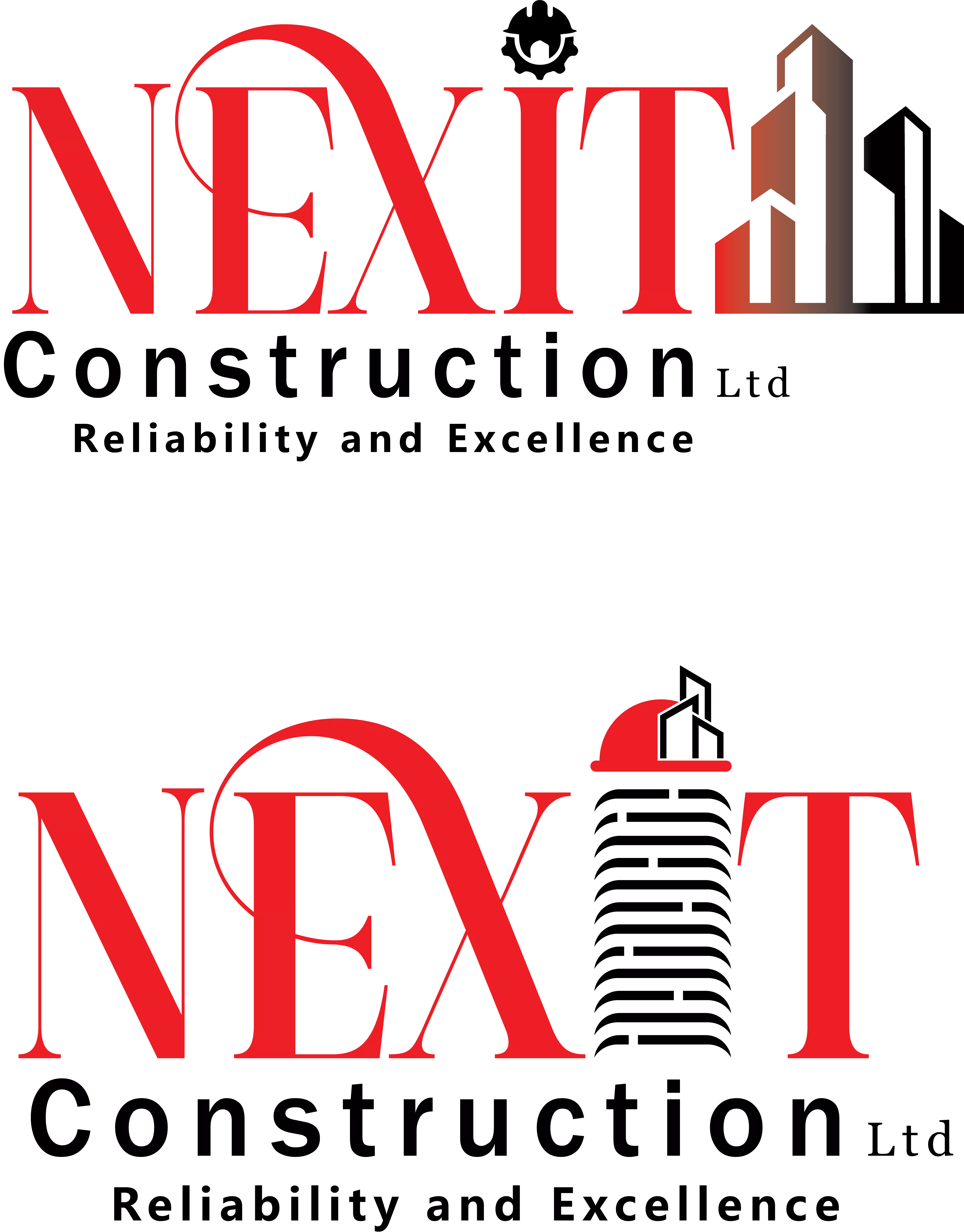 Nexit construction Logo MasterBundles