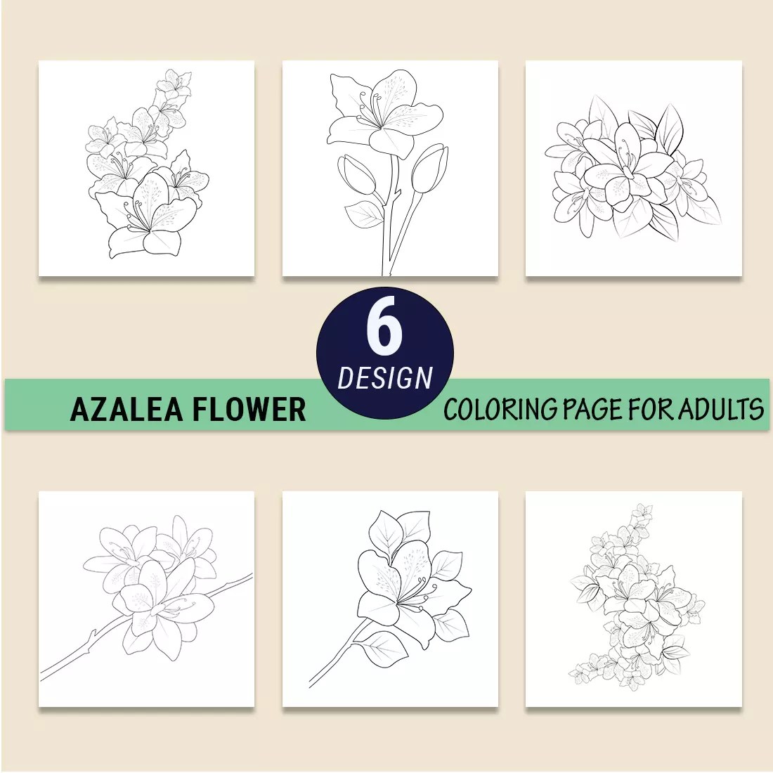 azalea flower tattoo, azalea line drawing, azalea flower, azalea flower