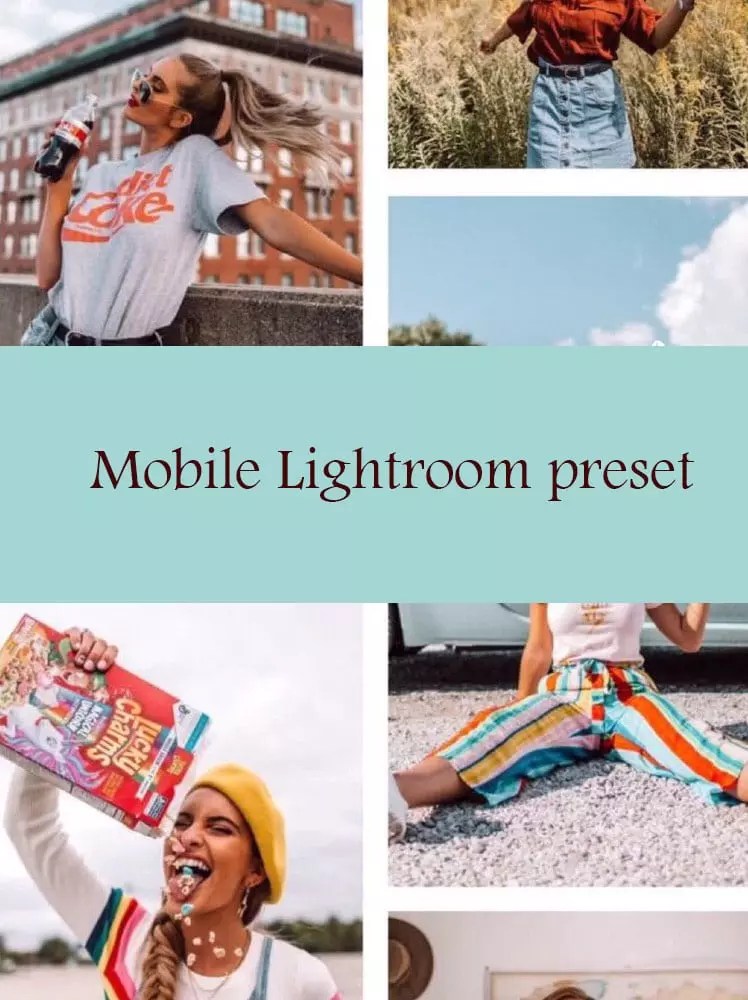 Pink Instagram Templates Presets Lightroom Mobile & Story Highlights