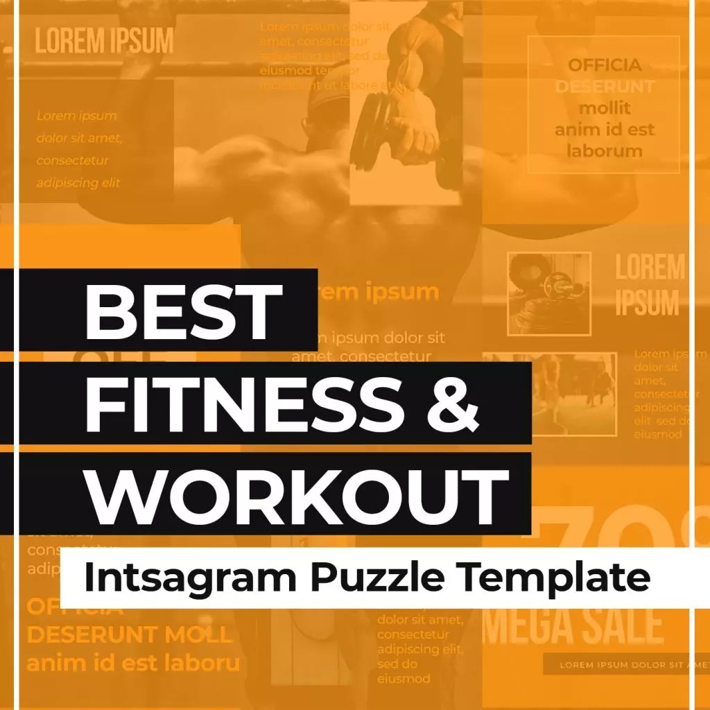 Sport Instagram Bundle Stories, Posts & Icons Social Media Template