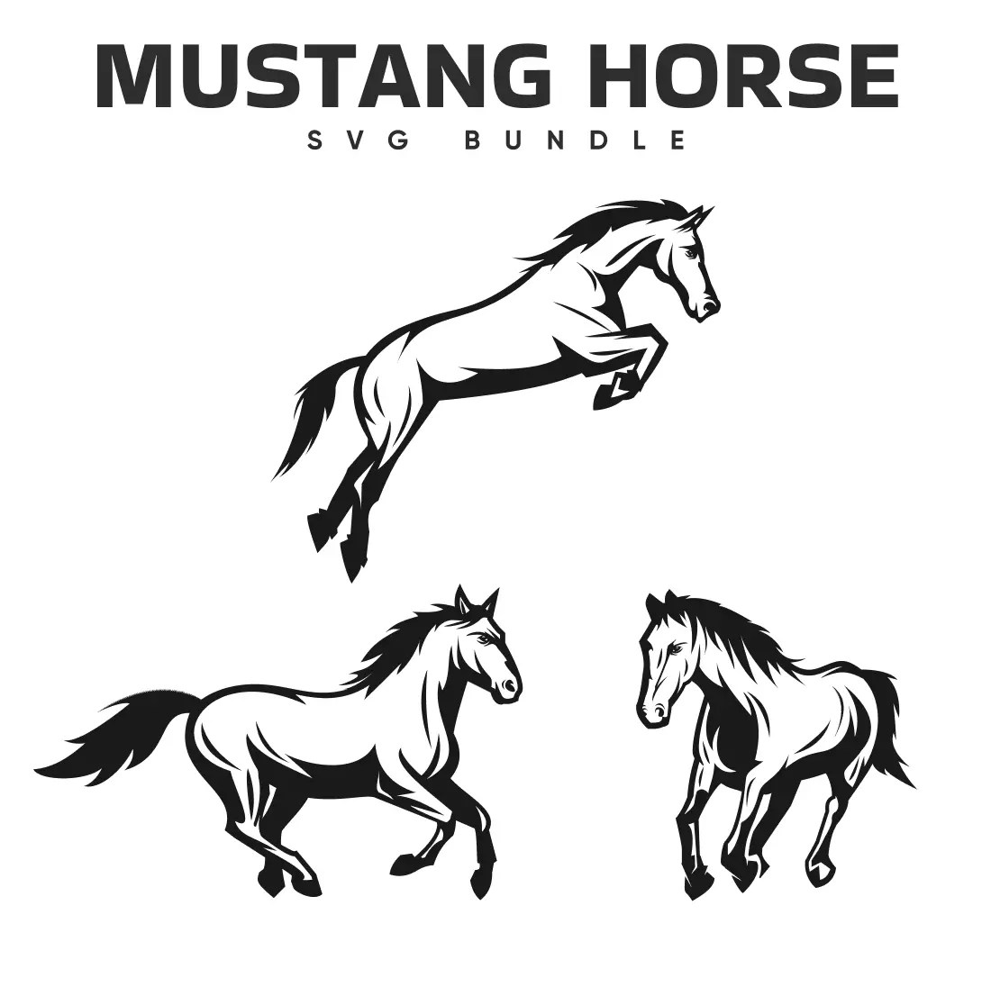Mustang Horse SVG Master Bundles