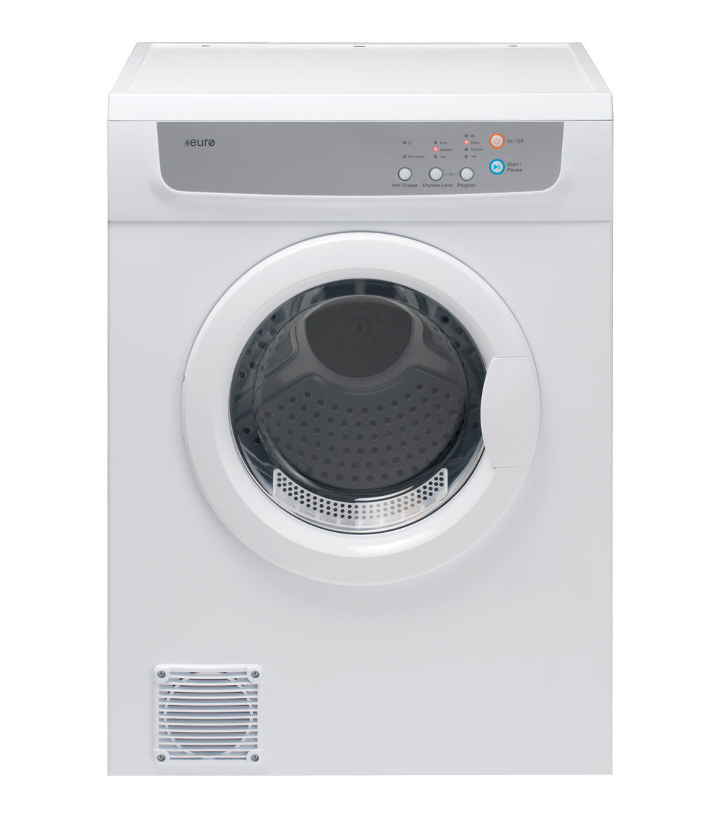 Euro Appliances 7kg Vented Dryer E7SDWH Master Buy