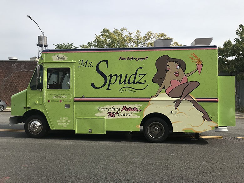 Ms. Spudz Everything Potato Food Truck Builders