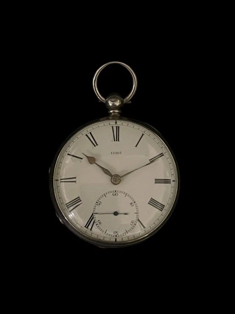 Silver Fusee Pocket Watch, Circa 1862 Master Clockmakers