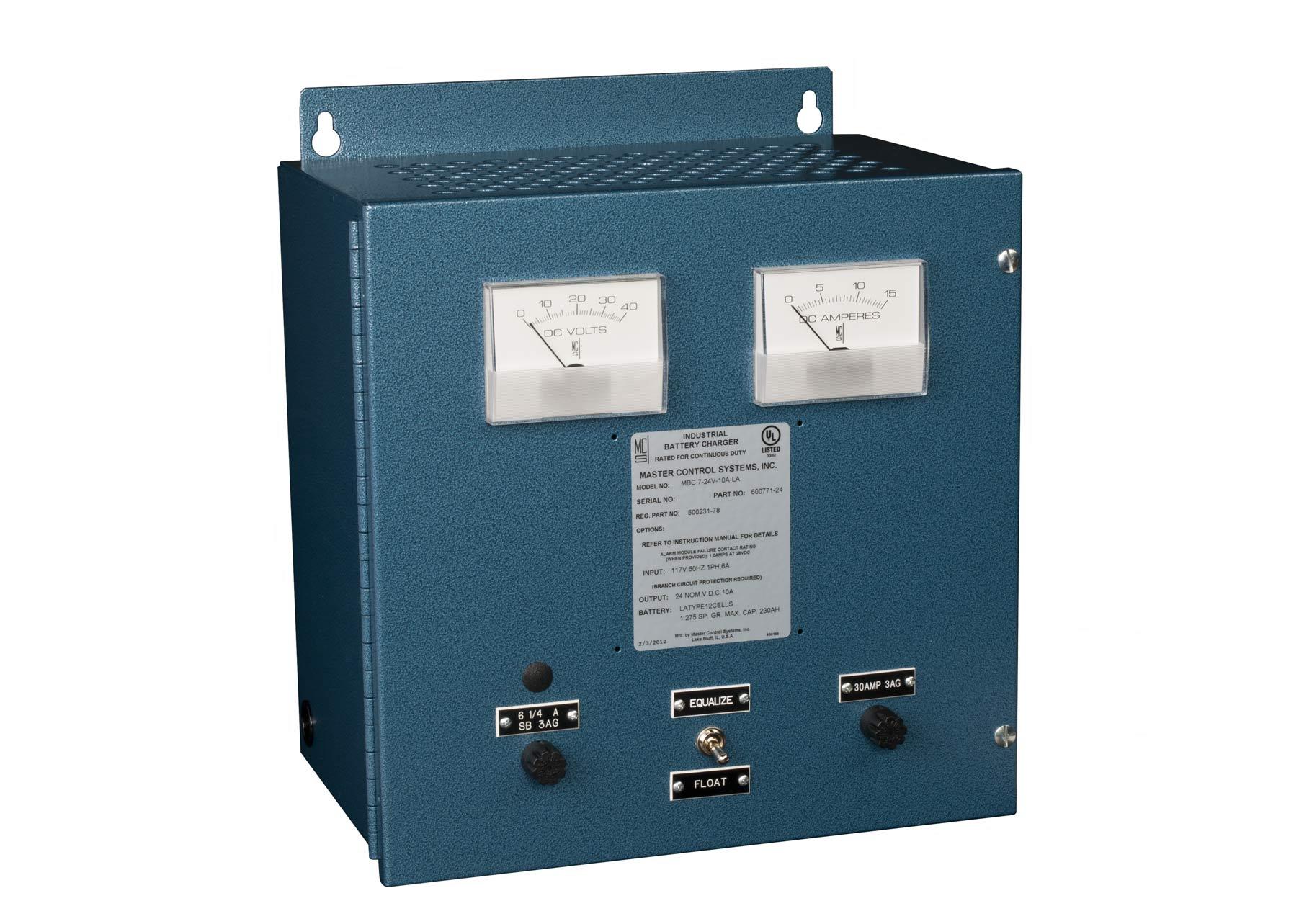 MBC7 Manual Mode Switching Industrial Battery Chargers