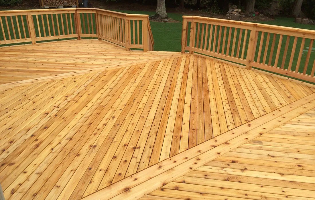 Cedar Wood Decking Photo Gallery Masterdecks