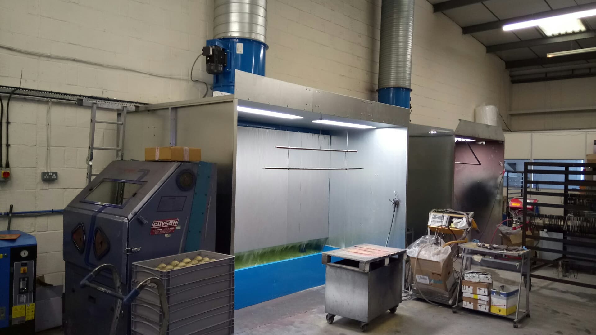 Water Wash Spray Booths Extraction Solutions Masterflo