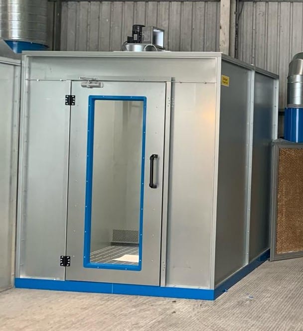 Paint Mix Room MasterMix With Spray Paint Booth Filters