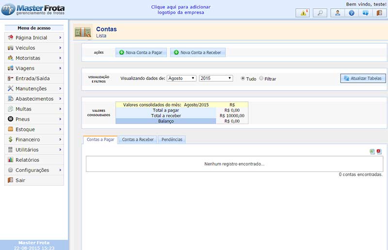 Master Frota Sistema de Gestão de Frotas