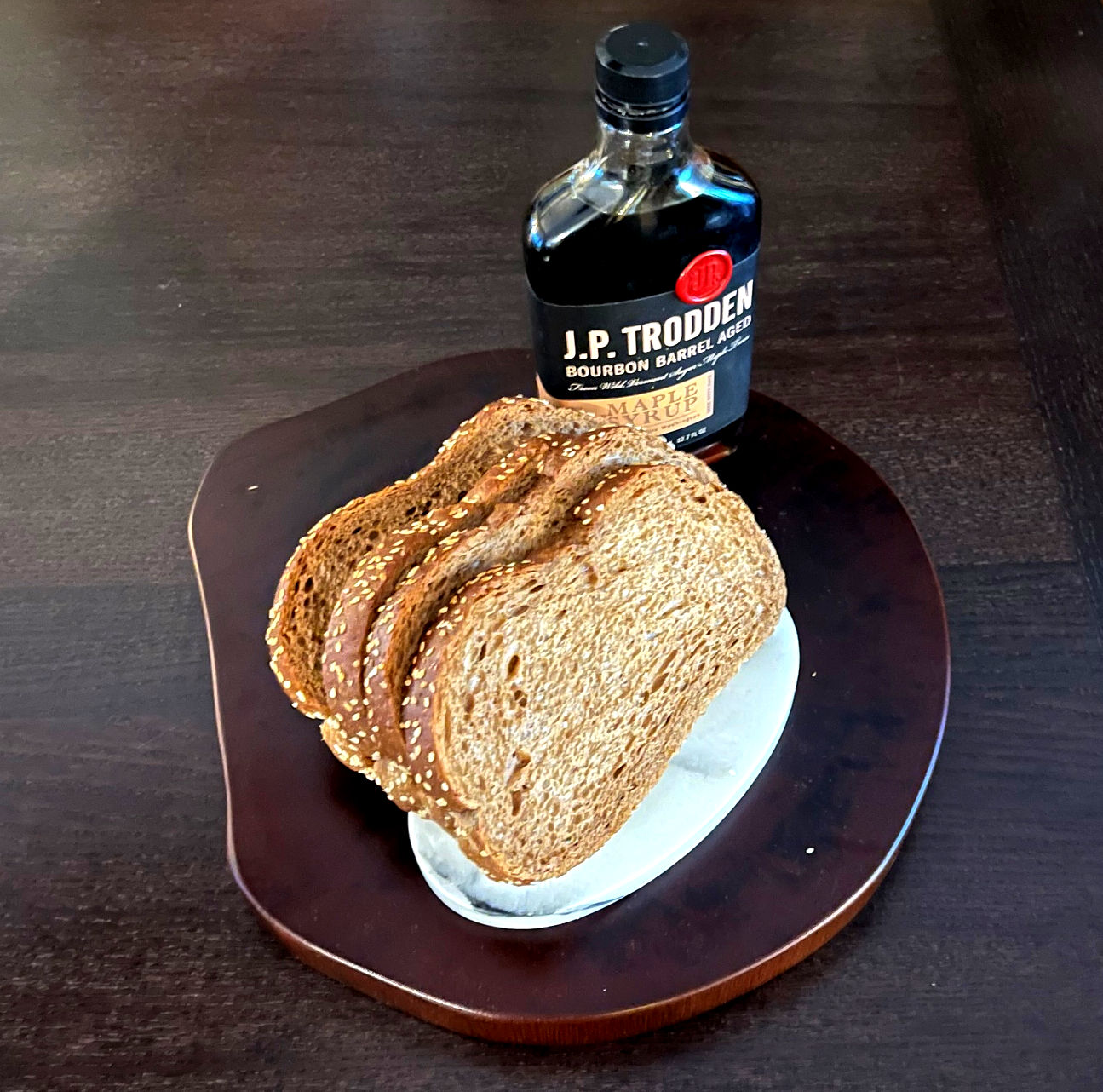 Monkey Pod Round Slab