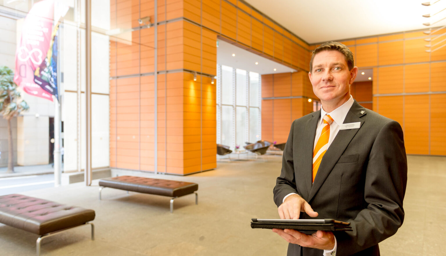 Lobby and Reception Area Master Guard Security