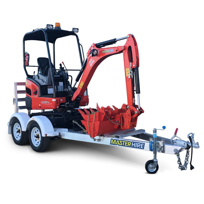 1.7t Mini Excavators for Hire Master Hire